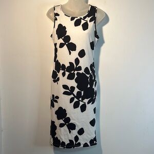 Forever 21 Sheath Dress Women’s Size M Floral Print Knit Sleeveless Dress